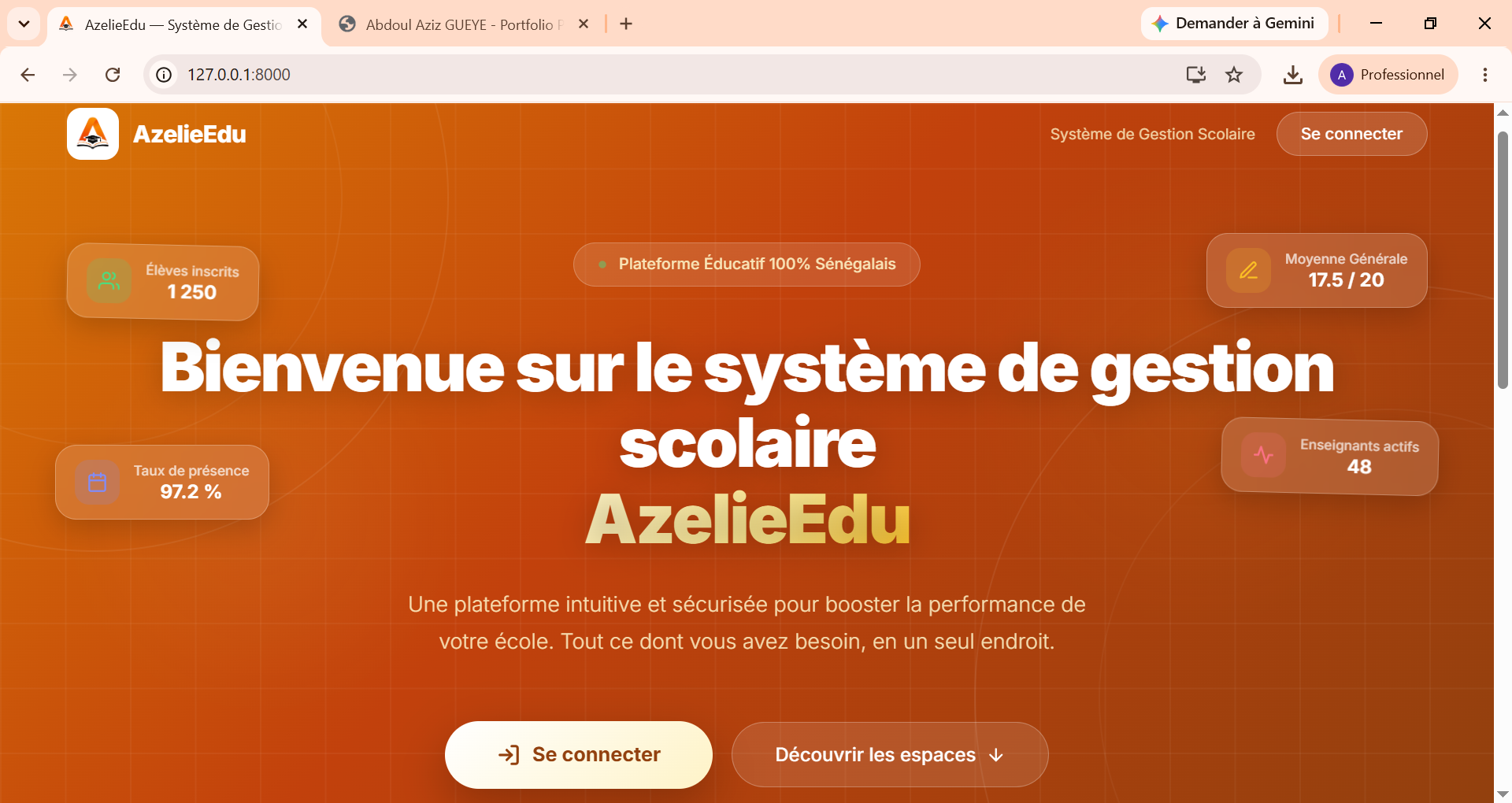 Azelie Edu - Gestion scolaire